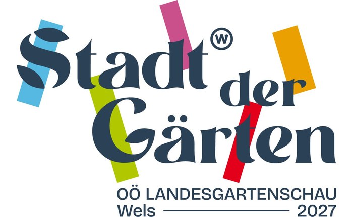 Logo Stadt der Gärten – OÖ Landesgartenschau Wels 2027